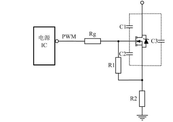 MOS管電源IC直接驅動電路