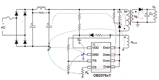 反激開關電源環路