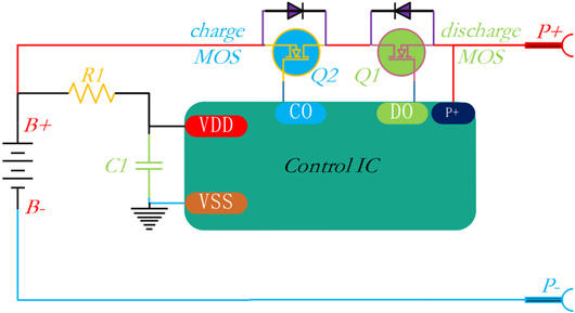 單節鋰電池保護